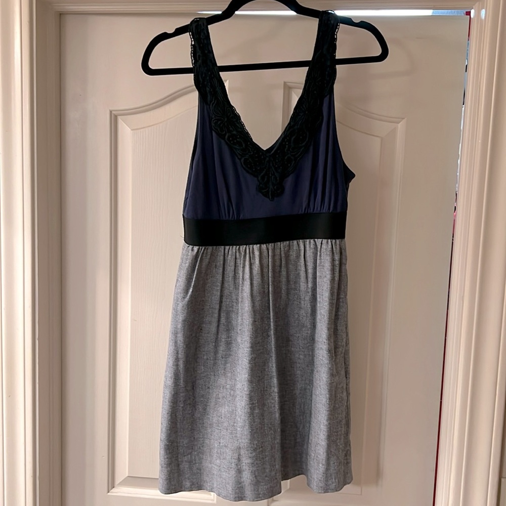 🗣️A is for Audrey Boutique Mixed-Media Dress 🌻